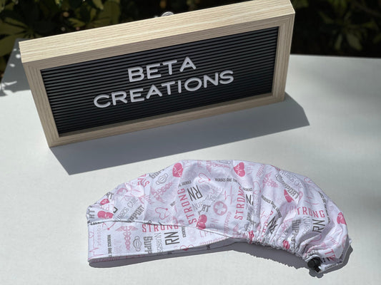 Women scrub caps, RN Support