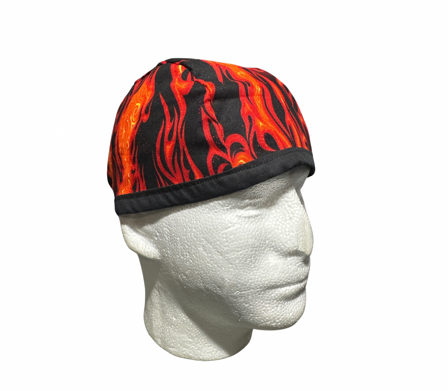 Flame scrub cap