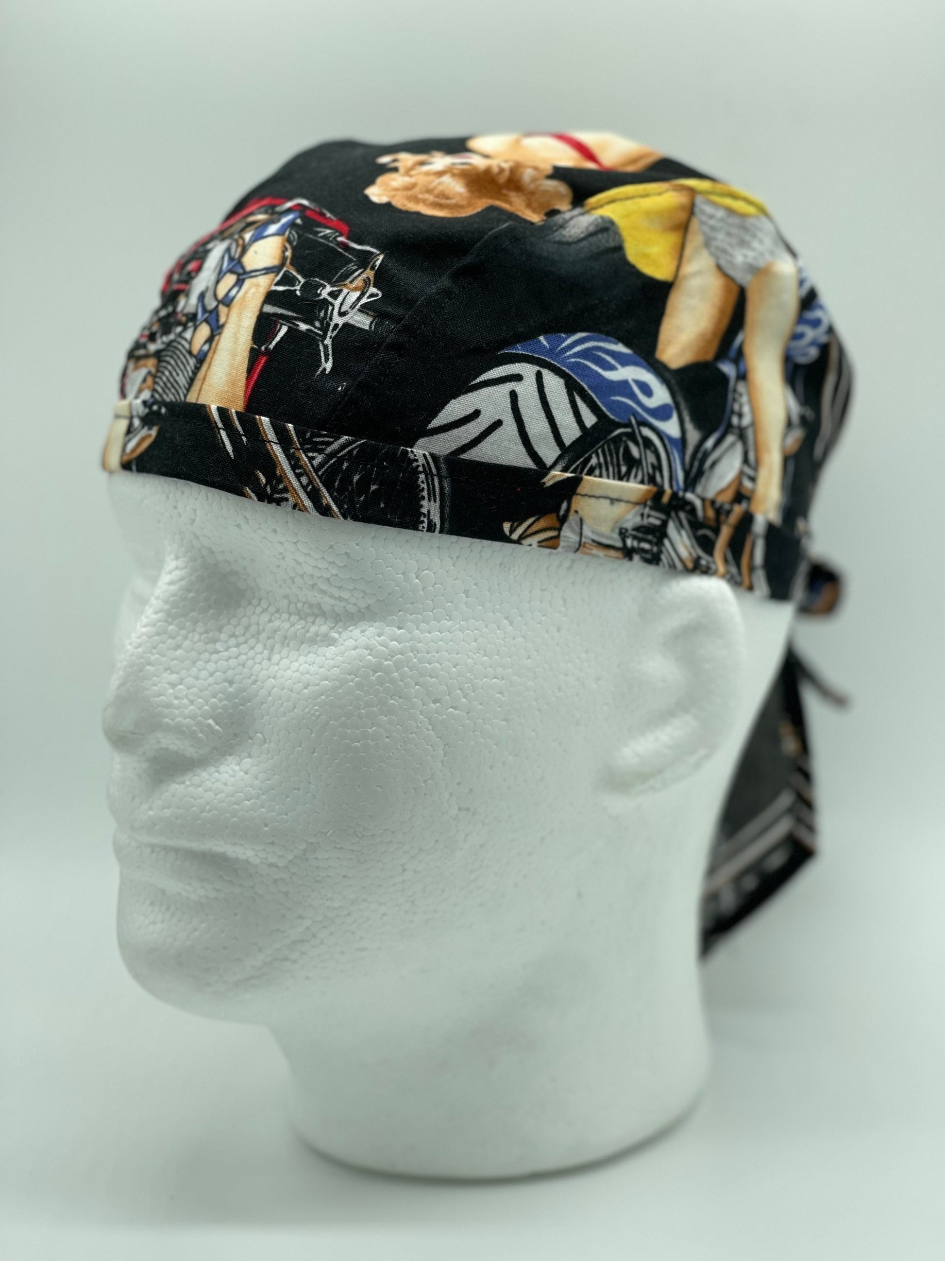durag for motorcycle helmet Skull caps for men, Head wrap, Helment liner, Durag, Bicycle caps