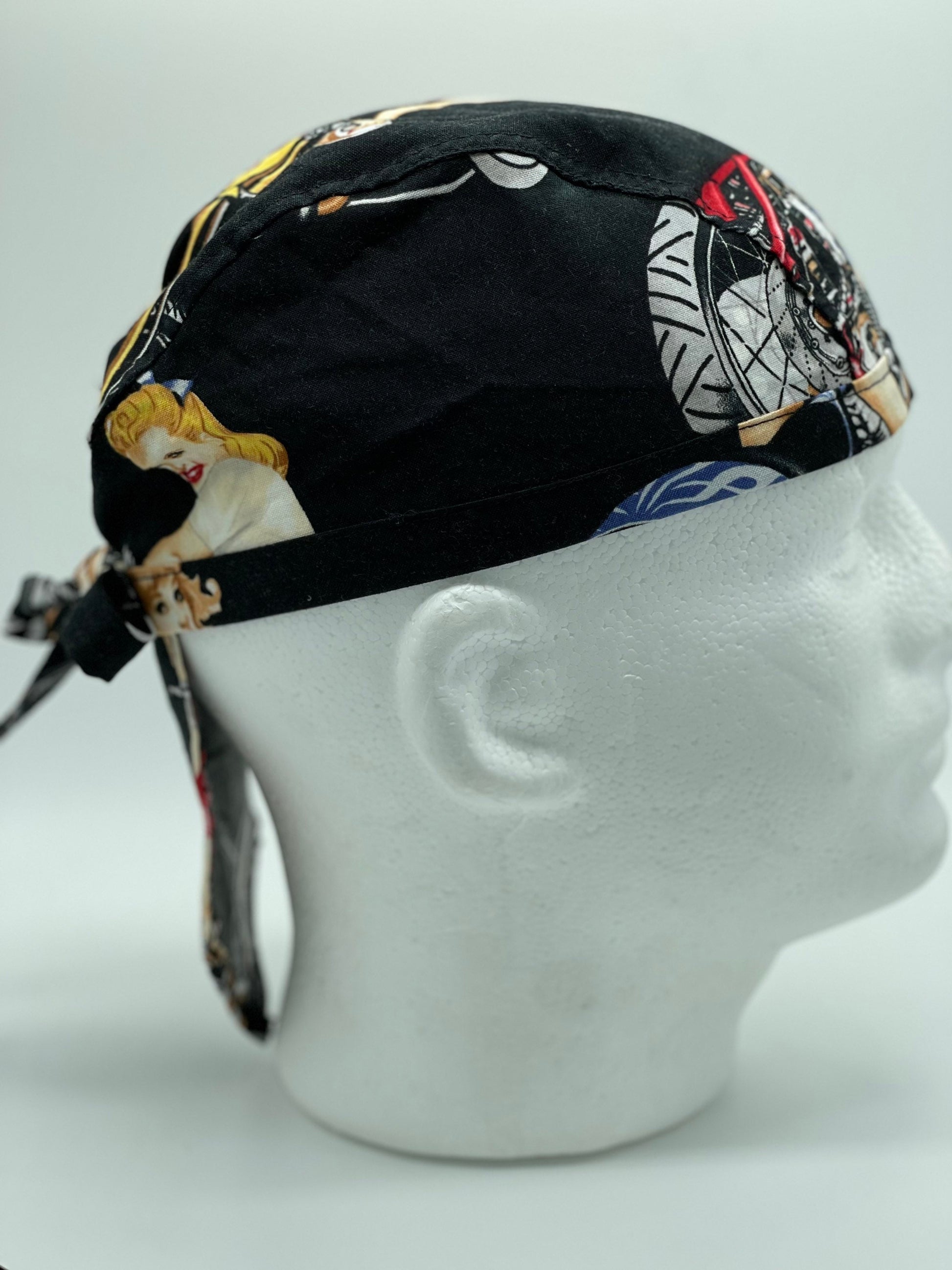 durag for motorcycle helmet Skull caps for men, Head wrap, Helment liner, Durag, Bicycle caps