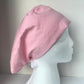 Pink pixie surgical cap, pink scrub cap
