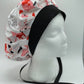 Womens Bouffant with tie backs, dog lover, scrub caps for women
