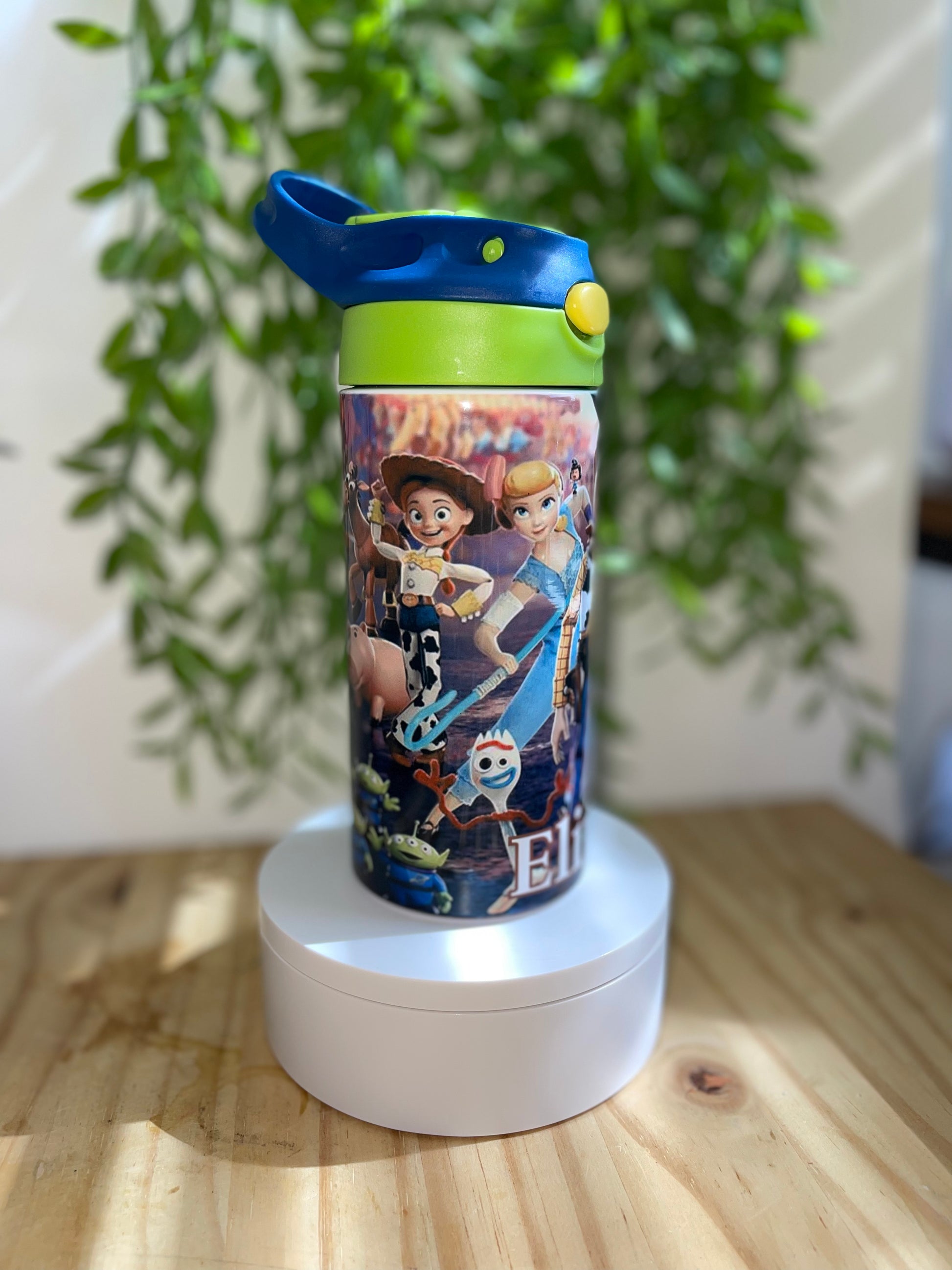 Stainless Steel Sublimation 12oz Tumbler for Kids w/ Straw and