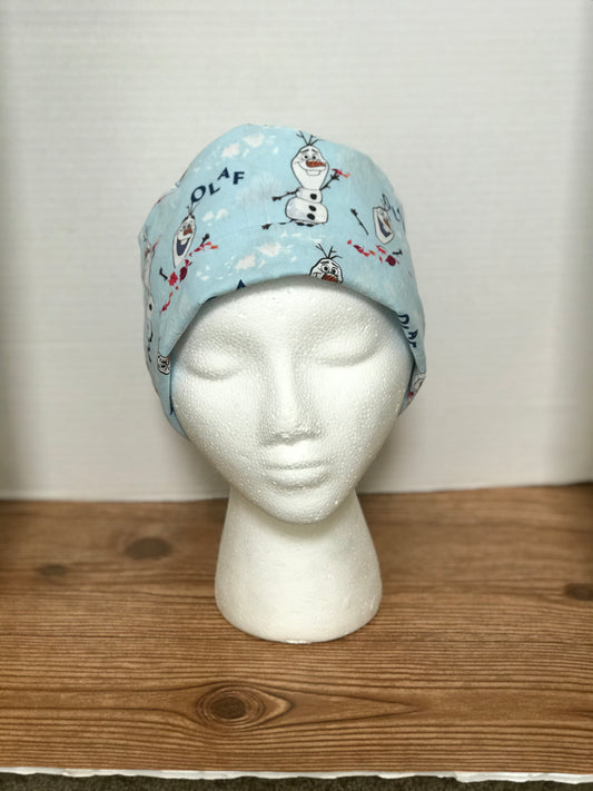 Olaf surgical cap, women’s scrub cap