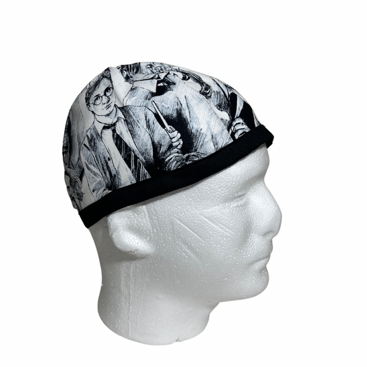 Novelty surgical cap for men, surgical caps, men scrub caps, unisex caps, Harry Potter scrub caps