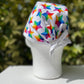 Pride surgical cap, rainbow stars, Surgeons surgical cap, mens scrub caps